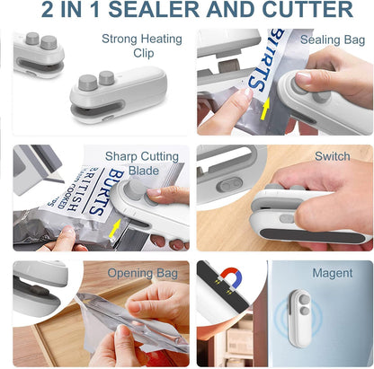 Magnetic Mini Heat Sealing and Cutting Tool